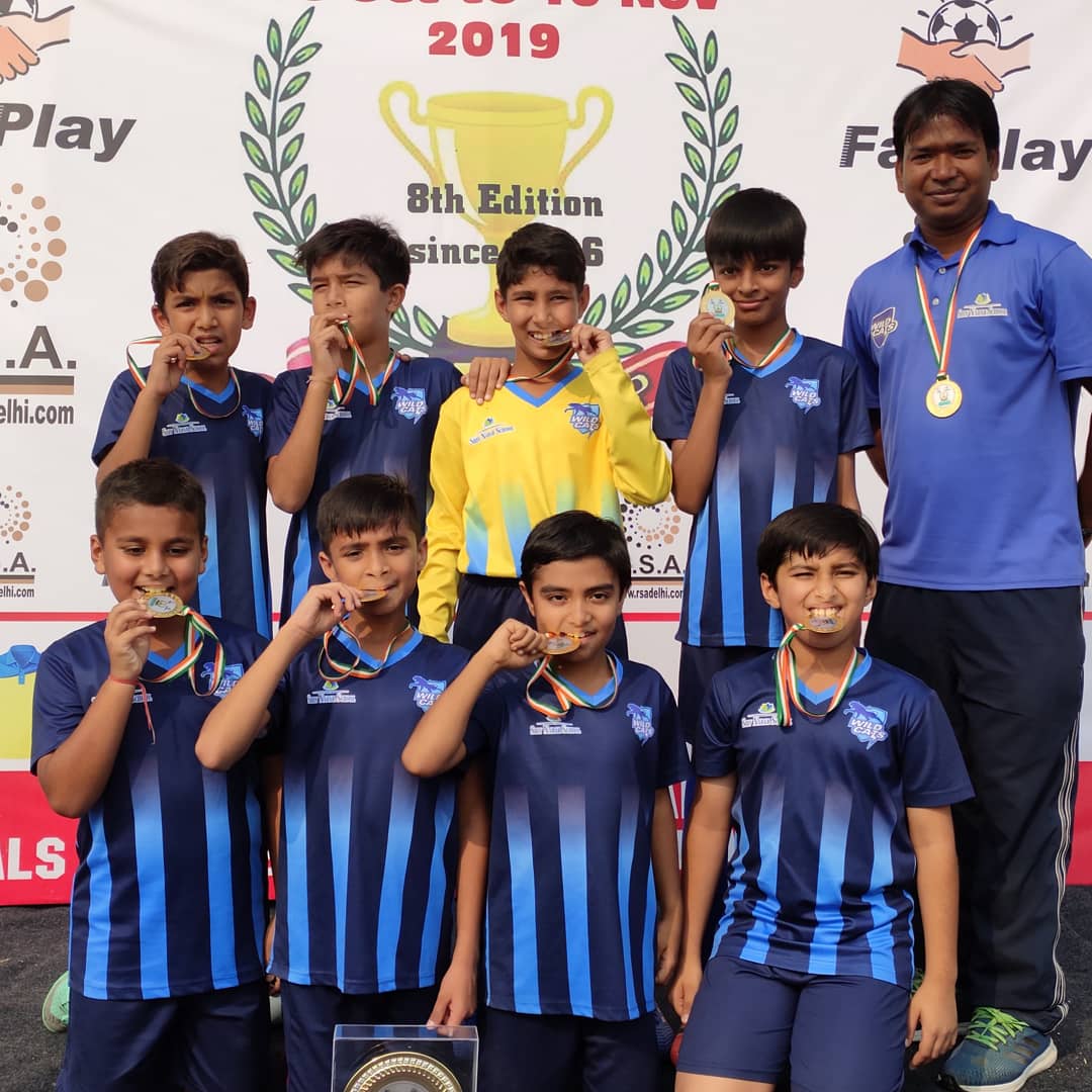 U-10 Football Team Won