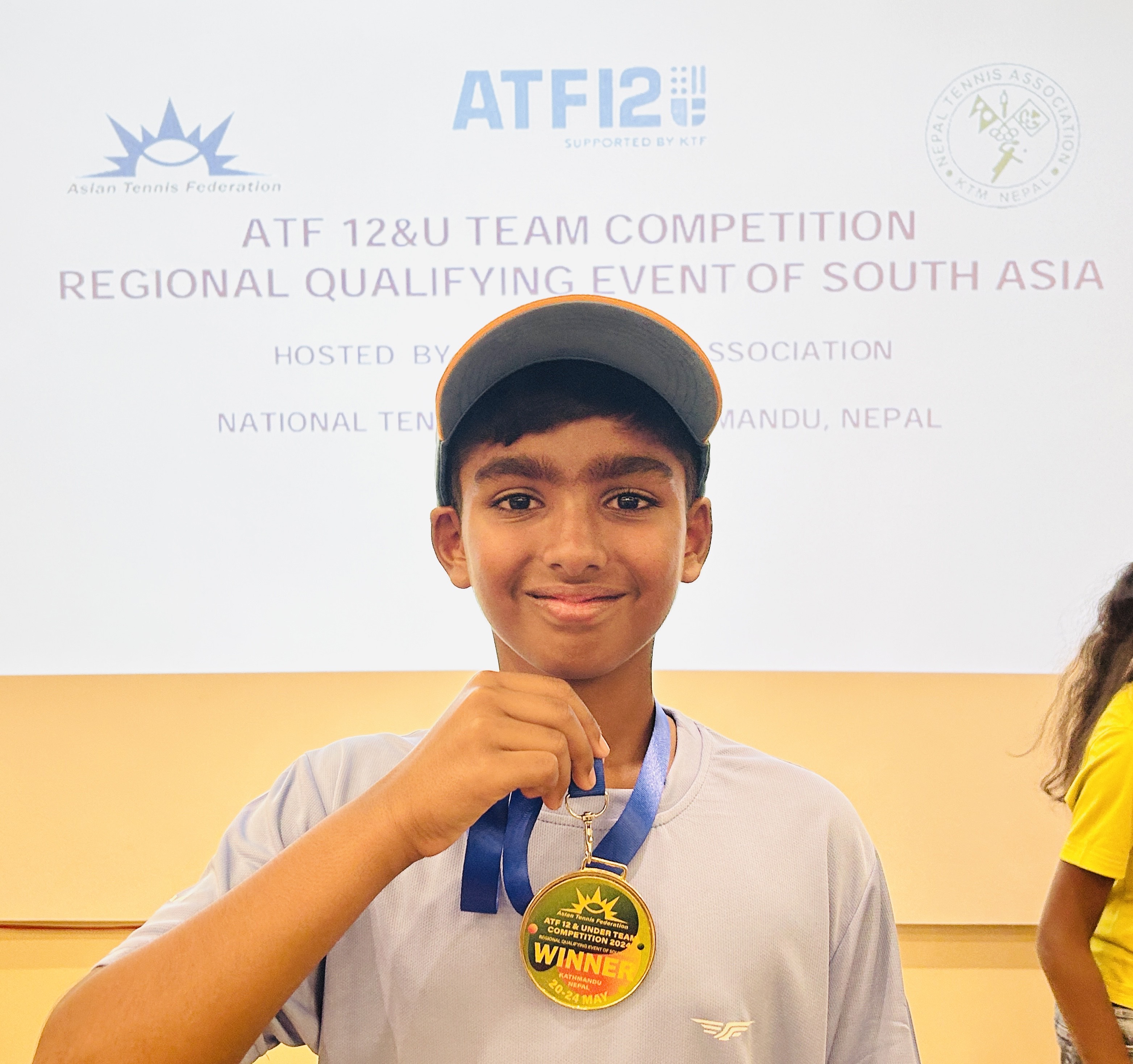 Yuvaan Garg Shines in South Asian U-12 Tennis Championship