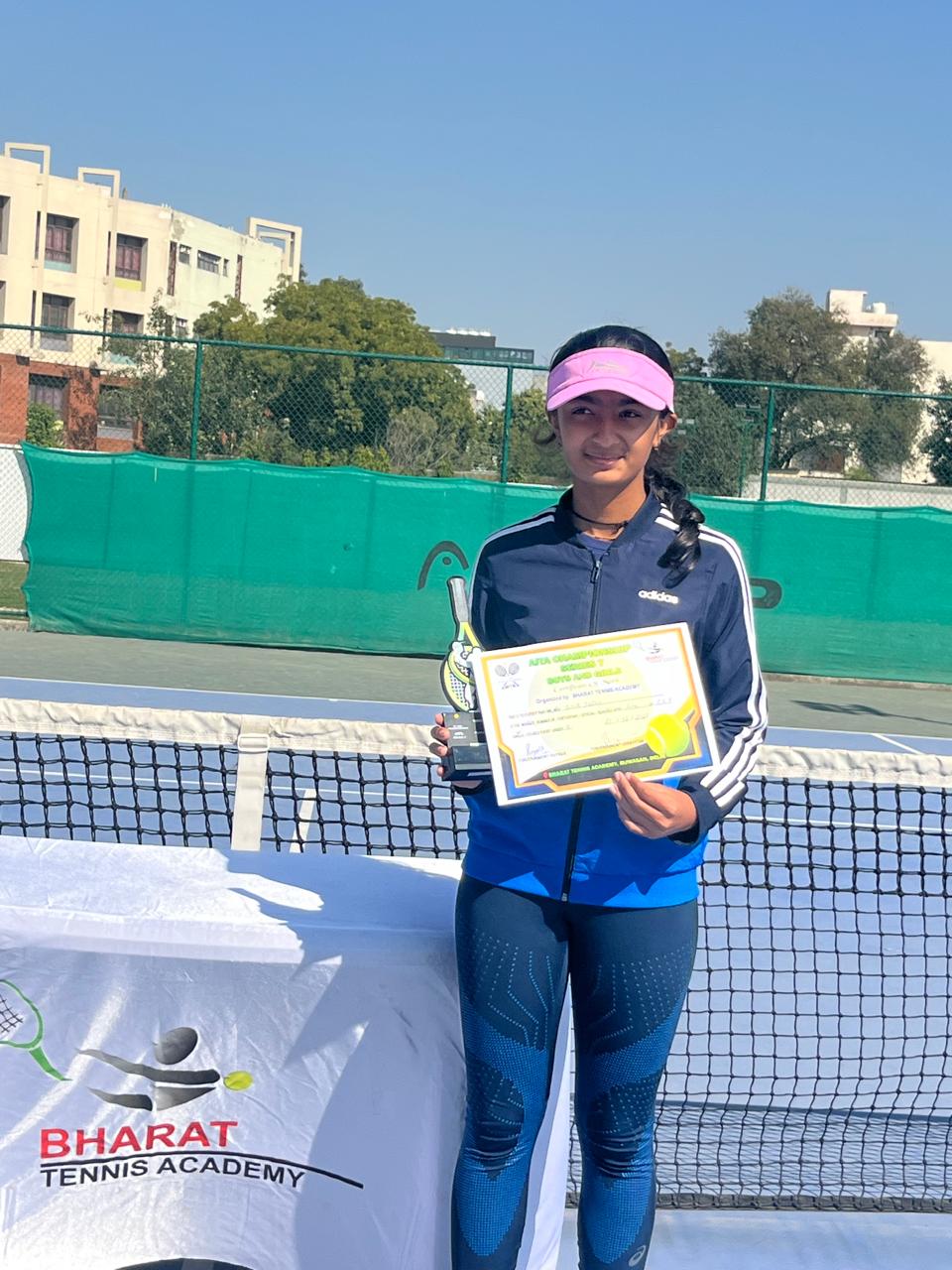 Iha Joshi Clinches First Under-18 AITA Championship Series Title