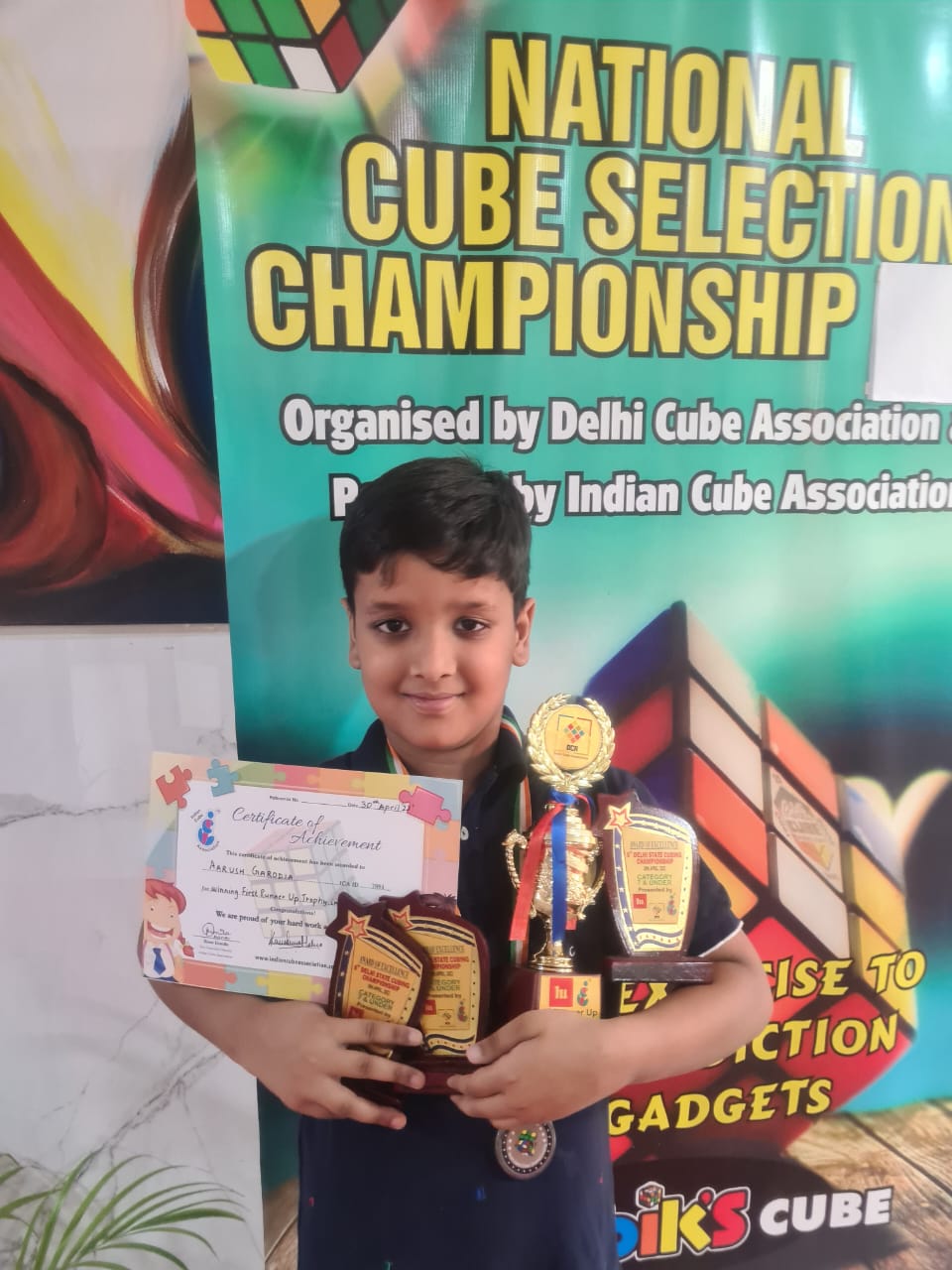 Congratulations to Aarush Garodia