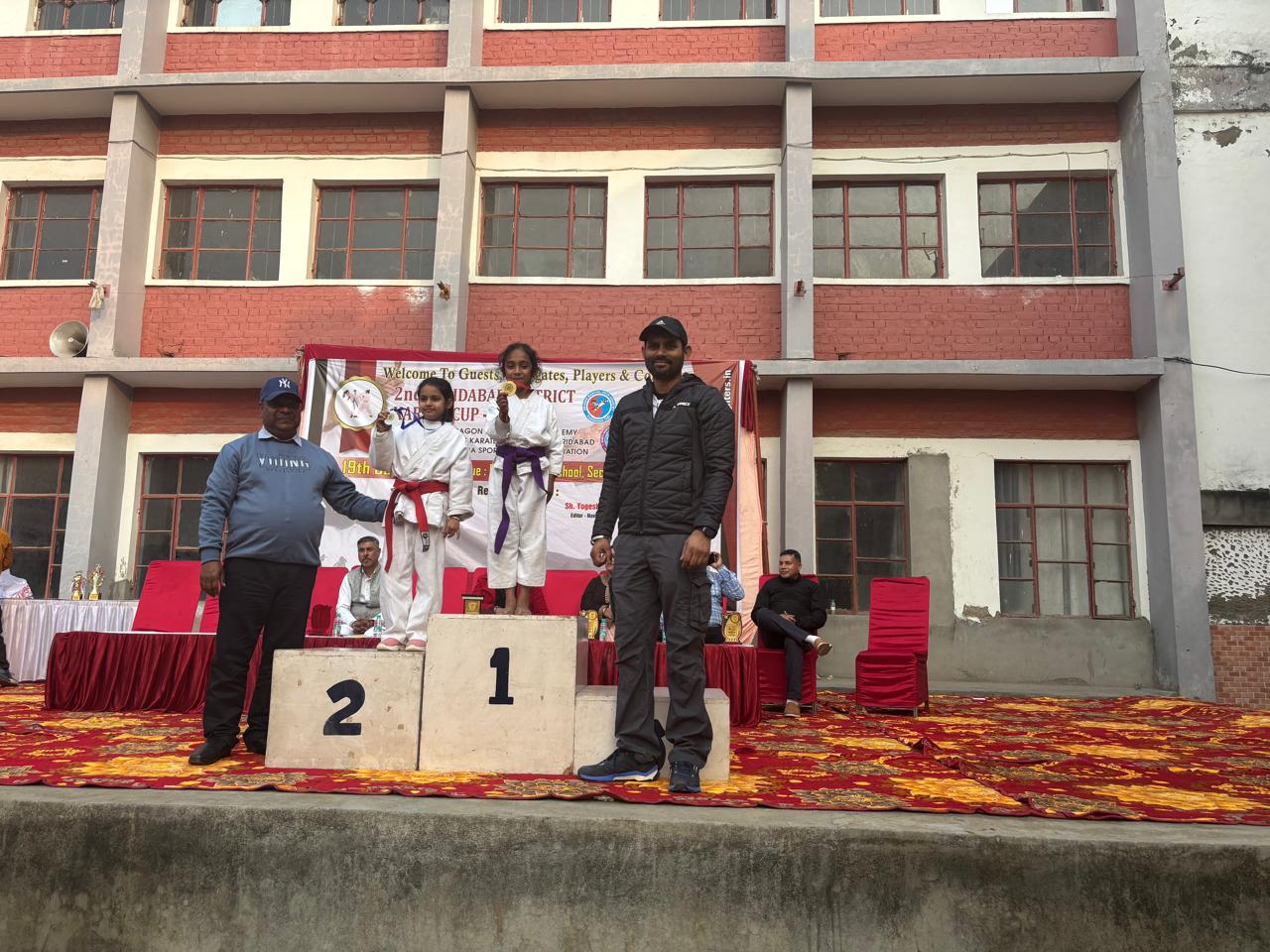 Kiara Gera Triumphs at the 2nd Faridabad District Karate Cup 2025