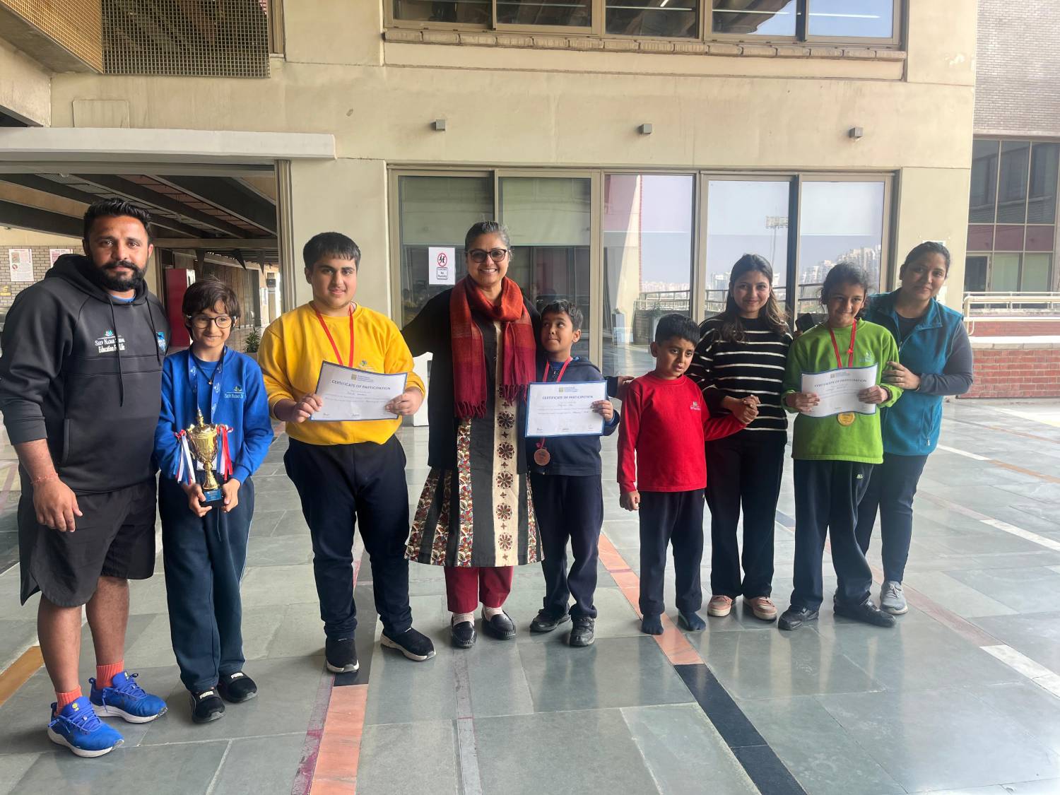 Shiv Nadar School Faridabad Excels at 8th Adaptive Athletic Meet