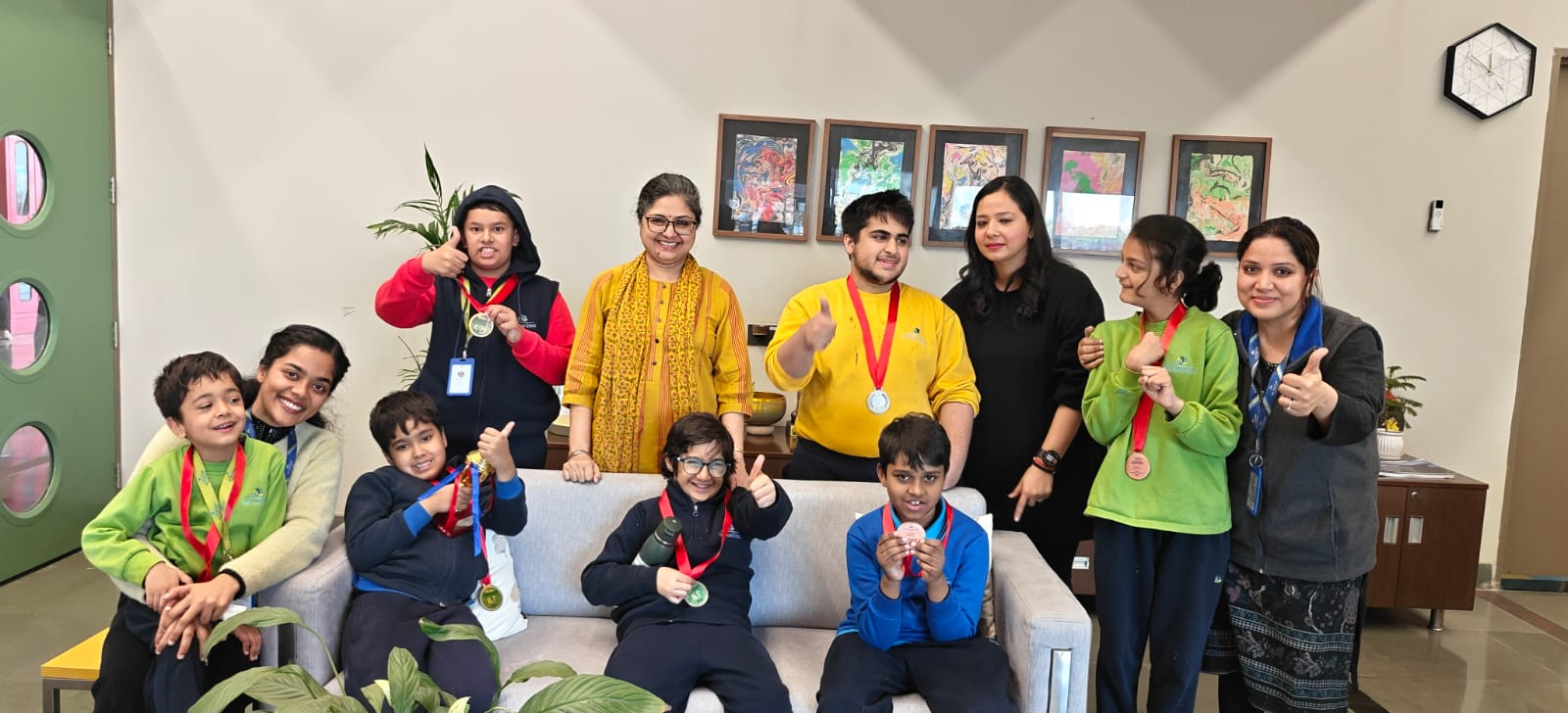 Shiv Nadar School, Faridabad at the 9th Interschool Adaptive Athletic Championship 2026